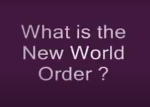 What is the new world order?